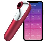 Satisfyer Dual Love Clitoral Stimulator Red