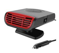 CLIUNT 12V Car Heater, Anti-Fog 150W Windshield Defroster & Defogger That Plug in Cigarette Lighter, 2 in 1 Fast Heating/Cooling Automobile Heater, Fast Heating Automobile Interior Heating Fan