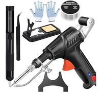 CLIUNT Internally Heated Industrial Laser Welding Tools, Multi-Function Soldering Iron Soldering Gun Set, Laser Welding Gun for Metal, 3-in-1/Rust Removal/Cutting/Weldings