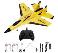 CLIUNT RC Plane, 2.4GHz Foam Remote Control plane with 8 Light, RC Airplane, RC Fighter Jet Planes Toy Gifts for Kids Boy Beginners Adults (Y