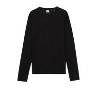 Clive 3323 Waffle Knit Tee - male - NN07 - Round-neck Knitwear - Black - L - Knitwear L