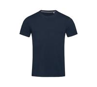 Clive Crew Neck Tee Stedman Stars Mid Blue S
