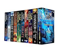 Clive Cussler Fargo Adventures Collection 10 Books Set (Spartan Gold, Lost Empire, The Kingdom, The Tombs, The Mayan Secrets, Eye of Heaven, The Solomon Curse, Pirate, Romanov Ransom, Grey Ghost)