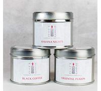Clive's Candles, 3 Tin Candle Luxury Bundle, Mix and Match Candle Scents, 40 Hours Burn Time Per Candle