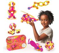 Clixo Crew 30 Piece Pack - The Flexible, Durable, Imagination-Boosting Magnetic Building Toy - Modern, Modular Designs for Hours of STEM Play. A Multi-Sensory Magnet Toy Experience Anywhere! Ages 4-99