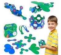 Clixo Grab & Go Magnetic Toy for Kids - Flexible, Durable, Imagination-Boosting Magnet Building Toy. An Educational Multi-Sensory STEM Experience. Great as a Travel Game. For Ages 4-99. 18 Piece Pack
