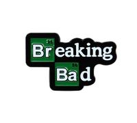 Clj Charles Le Jeune Breaking Bad Breaking Bad - Series Logo - Movie and TV - Quality Finish - Pin - Pin - Badge - Breaking Bad, Oui, Alloy Steel, Green
