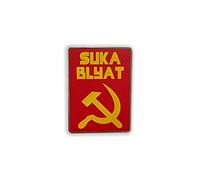 Clj Charles Le Jeune Vintage Soviet Russian Lapel Pin Suka Blyat Well Played Communist Soviet Quality Finish Pin Pin Badge SOVIET