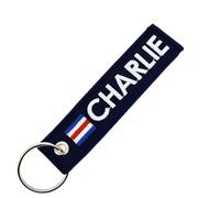 CLJ - Charlie Keyring - Navy - Nautical - Maritime, Blue, One size