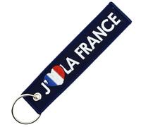 CLJ - Keyring - J'aime la France - Navy Blue - Engagés - Fantasy