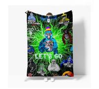 CLJKU Kids Gorilla Tag Blanket Boys Gorilla Tag Throws Blanket Children's Nap Blanket- Soft Lightweight Plush Cozy (G,S: 51in x 60in)