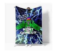 CLJKU Kids Gorilla Tag Blanket Boys Gorilla Tag Throws Blanket Children's Nap Blanket- Soft Lightweight Plush Cozy (S,L: 50in x 80in)