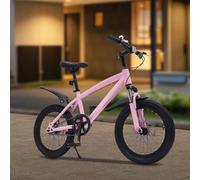 CLKAX 18in Kid's Bike - Adjustable Seat Height, High-Carbon Steel Frame, Durable & Design for Children's Growth and Fun