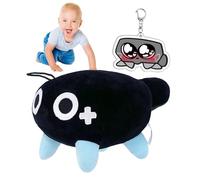 CLKDPNO Dandy Theme Plush Doll, Dandyland Key Chain,Dady's Adventure Plush Soft Toys,Realistic Cute Soft Stuffed Animal Doll Pillows Fancy Adventures of Dady Birthday Gift for a Child-22×12cm
