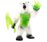 CLKDPNO Ice Bear Figure, Animal Figures, Ice Bear Toy, Eldrador Shadow World, Eldrador Mini Creatures, Action Figure Children Realistic Bears Model