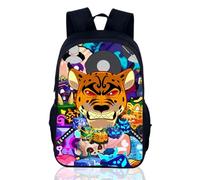 CLKDPNO Kids Backpack School, Backpack Kids Fruits，Anime Children's School Bag for Children, Cartoon Animation School Bag,for School or Travel（40×30×13 cm） (color)