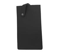 CLKE 1Pcs Knife Guard for Chefs Knife, 8.5 Inch Leather Chef Knife Cleaver Guard, Kitchenware Protection Accessories for Meat Cleaver and Chopping Kitchenware(Black)