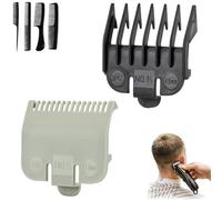 CLKE 2Pcs Clipper Guards for Wahl,Clipper Guard Replacement Comb(1.5&4.5mm)