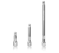 CLKE 3PCS Extension Bar Set 1/2 Inch, Socket Extensions Wrench, Chrome Vanadium Steel Wrench Extender for Socket Ratchet 50mm 100mm 150mm
