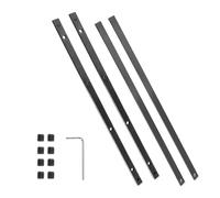CLKE 4 Pcs Guide Rail for Makita Kit, Junction for Guide Rail for MAKITA, for Straight Rail, Angled Rail, Square Curtain Rail