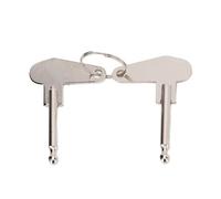 CLKE Pack of 2 universal ignition keys, tractors, ignition locks, replacement sockets for trucks, cars, tractors, trailers, excavators, tractors, lawnmowers