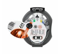 CLKM OSRAM 6pc Bulbs Set Box H7 Halogen Headlamps 12V Spare OEM Quality Orginal