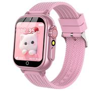 clleylise Kids Smart Watch for Kids, Smartwatch with HD Touchscreen 32 Games Camera Music Player Alarm, Watch for Boys Girls Toys Birthday Gifts for 4-13 Years (Pink)