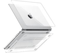 CLM-Tech Case Compatible with MacBook Pro 14 Inch M4 M3 M2 M1 Pro/Max Protective Case 2024-2021 A3112 A3185 A3401 A2918 A2992 A2779 A2442 - Ultra Thin Hard Shell Snap Case Cover Transparent