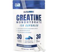 CLN Labs Creatine Monohydrate Capsules | 120 Capsules | 3000mg per Serving | 1 Month Supply | Easy Swallow Compared to Tablets | Unflavoured | Made in The UK