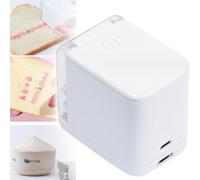 CLNBKLS Edible Inkjet Food Printer, Smallest Mobile Color Printer, Portable Mobile Mini Color Printers for All Materials, for Learning Assistance, Study Notes, Journal, Fun, Work, Ice Cream