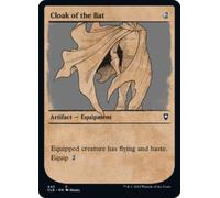 Cloak of the Bat (Rulebook Art) (foil) | Commander Legends: Battle for Baldur's Gate