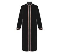 Cloak with Hood Halloween Medieval Middle Eastern Robe Arabic Thobe Vintage Costume Role Playing Performance Attire Gothic Garment