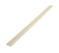 Cloaking Fillet uPVC Plastic Architrave Trim (2.5m) - 20mm, Cream
