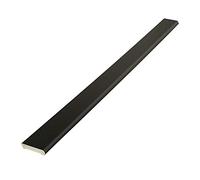 Cloaking Fillet uPVC Plastic Architrave Trim (2.5m) - 30mm, Black Ash