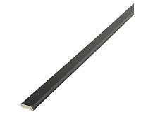 Cloaking Fillet uPVC Plastic Architrave Trim (5m) - 20mm, Anth Grey Smooth
