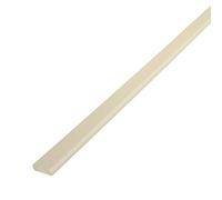 Cloaking Fillet uPVC Plastic Architrave Trim (5m) - 20mm, Cream