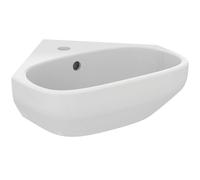 Cloakroom Basin Ideal Standard i.life A angle, 1 hole, overflow 450x410x150mm White Ideal +