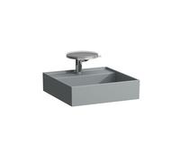 Cloakroom Basin Laufen KARTELL hidden drain 460mm Graphite Matt