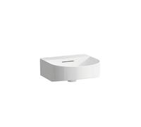 Cloakroom Basin Laufen SONAR free standing, overflow 410mm White Clean Coat