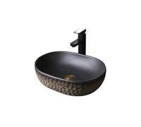 Cloakroom Imitation Stone Ceramic Small Wash Basin Outdoor Pool Home Bathroom Countertop Art Sink Wash Basin