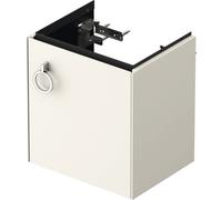 Cloakroom Vanity Unit Duravit White Tulip right door, handle 384x410mm Nordic White Silk Matt WT4250R3939