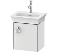Cloakroom Vanity Unit Duravit White Tulip right door, handle 384x410mm White high gloss WT4250R8585