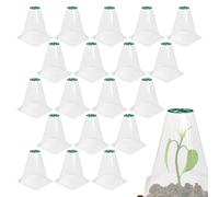 Cloches for Plants, Garden Cloche,20x Plant Protection Covers | Outdoor Accessory Breathable Protective Cages for Flower Vegetable Nurseries Greenhouses