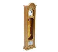 Clock - 1:12 Scale Vintage Style Realistic Small Victorian Standing Clock | Miniature Accessory for Collectors, Home, Office, Bedroom
