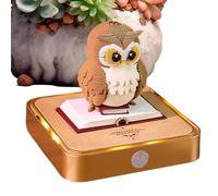 Clock Calendar 2026 | Three-Dimensional Art with Engraving on Paper and Decorative Design | Table Sculpture with Tear-off Pages, for Bookcase Bedside Library Table Students Teachers Adolescents