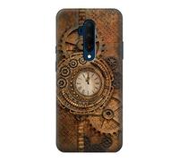 Clock Gear Steampunk Case Cover For OnePlus 7T Pro
