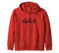 Clock It Gen Z Slang Hidden Motive Teen Identity Tween Truth Zip Hoodie