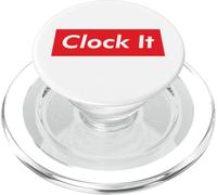 Clock It Gen Z Slang Hidden Motive Teen Tween Reality Truth PopSockets PopGrip for MagSafe
