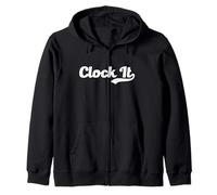 Clock It Gen Z Slang Hidden Motive Teen Tween Truth Reality Zip Hoodie