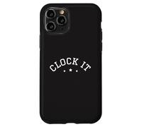 Clock It Gen Z Slang Teen Tween Truth Reality Hidden Motive Case for iPhone 11 Pro